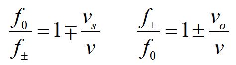 doppler effect formula derivation