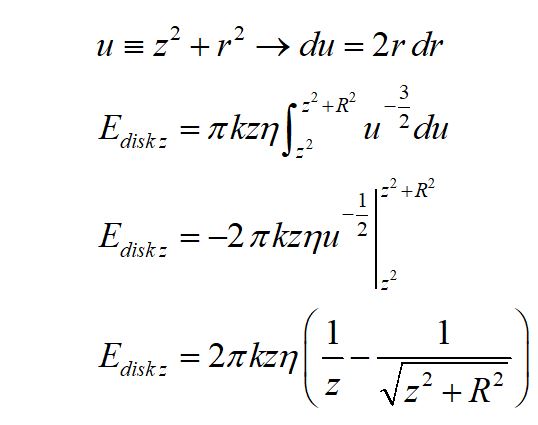 disk integral