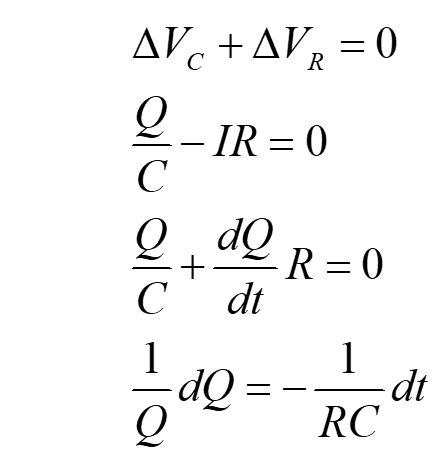 RC circuit equation