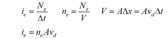 drift speed equations